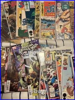 72 comics Superman, Batman, first editions, happy comic, porky pig