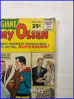 80 Page Giant #2 Jimmy Olsen Vintage 1964 DC Comics Nice Condition