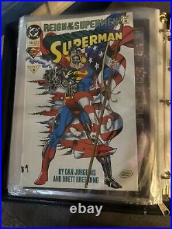 90s Superman Comic book Collection