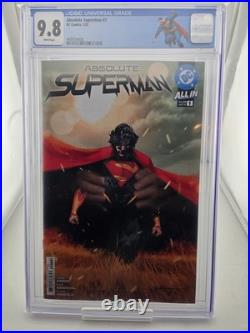 ABSOLUTE SUPERMAN #1 CGC 9.8 1st Printing A Cover Sandoval Aaron