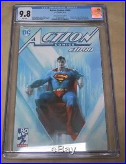 ACTION 1000 Dell Otto Bullet Proof Comics Variant CGC 9.8