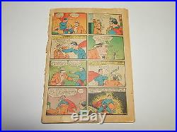 ACTION COMICS #13 June 1939 Classic train cover 4th Superman Cover CGC