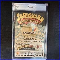 ACTION COMICS #1 Safeguard Promotional CGC 9.8 DC Comics 1976 Key Superman