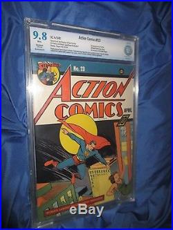 ACTION COMICS #23 CBCS 9.8 1940 Superman 1st Appearance of Lex Luthor! (CGC)
