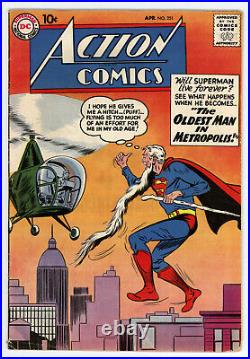 ACTION COMICS #251 Very 1st Appearanc of SUPERGIRL in Comics history 1959