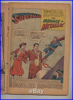 ACTION COMICS # 252 -Fair- 1959 -1st Supergirl-1st-Metallo