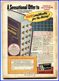 ACTION COMICS #27-Lion cover-SUPERMAN-DC GOLDEN-AGE-1940