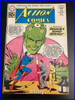 ACTION COMICS #280 (1961) Braniac Key! Higher Grade! Super Bright & Colorful