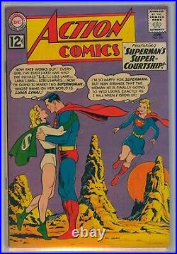ACTION COMICS #289 4.0 CBCS 6.5 DC 1962 not CGC Supermans Super Courtship
