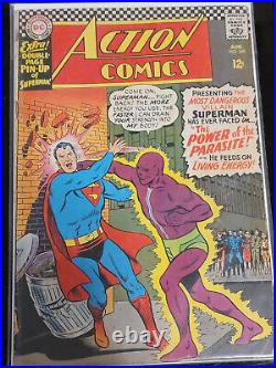 ACTION COMICS #340 DC Comics 1966 1st Appearance of PARASITE