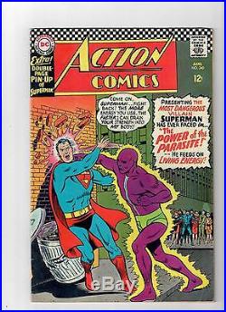 ACTION COMICS #340 Grade 7.0 Silver Age DC! 1st PARASITE appearance