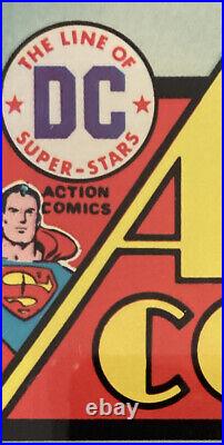 ACTION COMICS 444 SUPERMAN? CGC 9.6! O/W WHITE pages! EXCELLENT VALUE