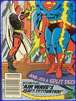 ACTION COMICS #534 CGC 9.0 AIR WAVE BACK UP STORY MARVEL COMICS 1982 Superman