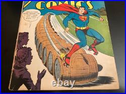 ACTION COMICS #84 (1945) GOLDEN AGE SUPERMAN++ Very Bright & Colorful
