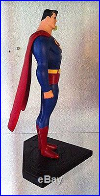 ANIMATED SUPERMAN MAQUETTE STATUE BOWEN Bruce Timm Warner Bros