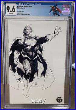 Absolute Superman #1 (2025) CGC 9.6 WP 1100 Lee Sketch Cover