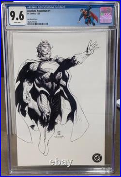 Absolute Superman #1 (2025) CGC 9.6 WP 1100 Lee Sketch Cover