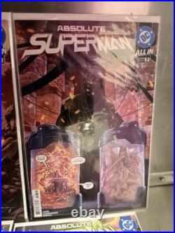 Absolute Superman 1 2 3 4 5 6 7 8 9 10 11 12 13 14 15 16 17 18 19 1st PRINT Lot