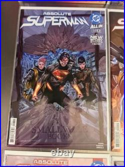 Absolute Superman 1 2 3 4 5 6 7 8 9 10 11 12 13 14 15 16 17 18 19 1st PRINT Lot