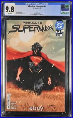 Absolute Superman 1 CGC 9.8 First Print