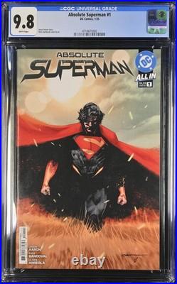 Absolute Superman 1 CGC 9.8 First Print
