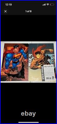 Absolute Superman/Batman Vol. 1 & 2 Set by Jeph Loeb, Ed McGuiness New HC