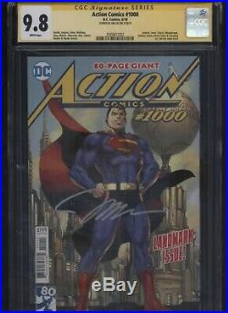 Action Comics #1000 CGC 9.8 SS Jim Lee variant cover JIM LEE 2018 Superman