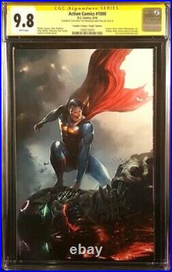 Action Comics #1000 Cgc Ss 9.8 Mattina Virgin Variant Batman Wonder Woman Flash