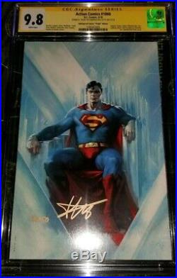 Action Comics #1000 Del Otto CGC SS 9.8 Virgin limited to 50. #30 of 50