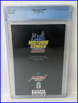 Action Comics # 1000 Superman CGC 9.8 DC Comics Midtown Comics Sketch Exclusive