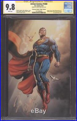 Action Comics 1000 Yesteryear Virgin Variant CGC 9.8 SS Signed by Jason Fabok