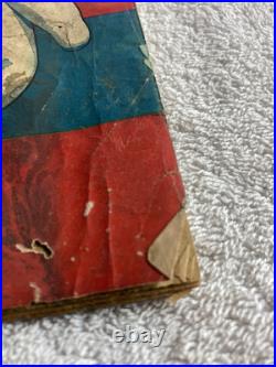 Action Comics #116 DC 1948 The Wizard Of Winter Superman Snow Cover! Low Grade