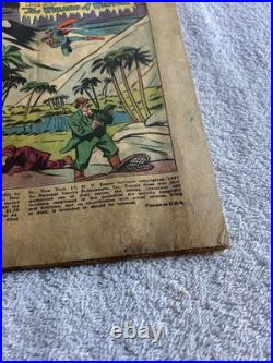 Action Comics #116 DC 1948 The Wizard Of Winter Superman Snow Cover! Low Grade