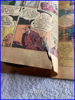 Action Comics #116 DC 1948 The Wizard Of Winter Superman Snow Cover! Low Grade