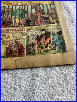 Action Comics #116 DC 1948 The Wizard Of Winter Superman Snow Cover! Low Grade