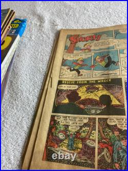 Action Comics #116 DC 1948 The Wizard Of Winter Superman Snow Cover! Low Grade