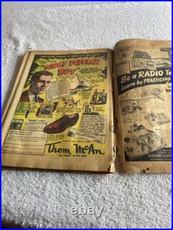 Action Comics #116 DC 1948 The Wizard Of Winter Superman Snow Cover! Low Grade