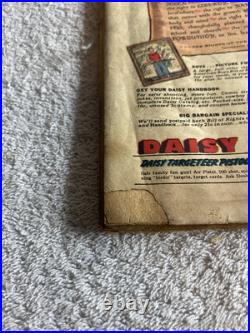 Action Comics #116 DC 1948 The Wizard Of Winter Superman Snow Cover! Low Grade