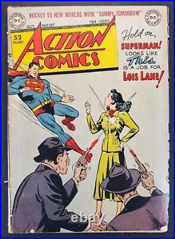 Action Comics #137 Superman Lois Lane DC Comics Golden Age 1949
