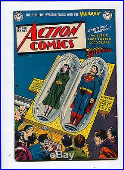 Action Comics #152 VF- 7.5 52 pg BIG VINTAGE Superman AMAZING DC 10c Golden Age