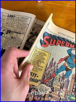 Action Comics #161 Unrestored Golden Age Superman Vintage DC Comic 1951