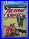 Action Comics #18 CGC 3.5 WP 1939 Origin & 1st app Three Aces