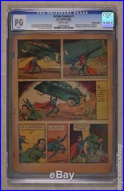 Action Comics (1938 DC) 1 CGC PG 5th Page Only 0270752004