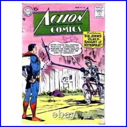 Action Comics (1938 series) #231 in Very Good minus condition. DC comics c^