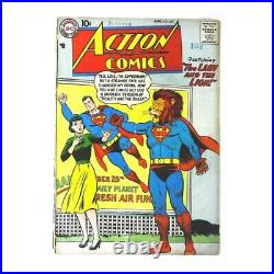 Action Comics (1938 series) #243 in Very Good minus condition. DC comics q&