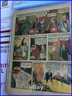 Action Comics #1 1938 CGC PG Page 2 1st Superman