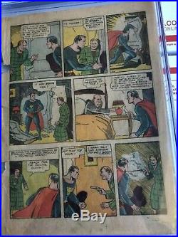 Action Comics #1 1938 CGC PG Page 2 1st Superman