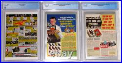 Action Comics 1 2017, Amazing Spider-Man 1 1993, Amazing Fantasy 15 1992 CGC 9.8