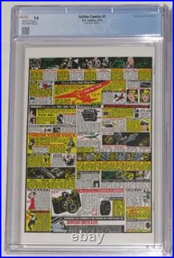 Action Comics 1 2017, Amazing Spider-Man 1 1993, Amazing Fantasy 15 1992 CGC 9.8