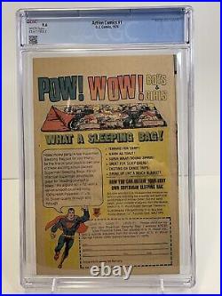 Action Comics #1 CGC 9.6 Sleeping Bag Reprint White Pages 1976 1st App. Superman